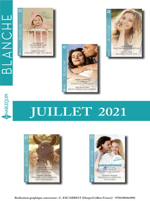 Title details for Pack mensuel Blanche by Collectif - Available